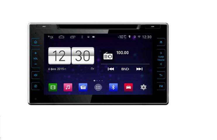 Штатная магнитола FarCar S160 Toyota Hilux 2016+ М588